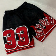 Fashionable sports contrast shorts