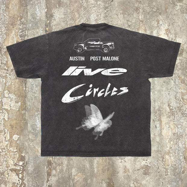 Casual Street Rap Hip Hop T-Shirt