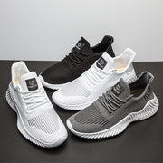 Fashion casual sports mesh small white shoes breathable light men's shoes