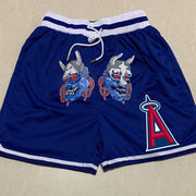 Personalized cartoon casual hit color sports shorts