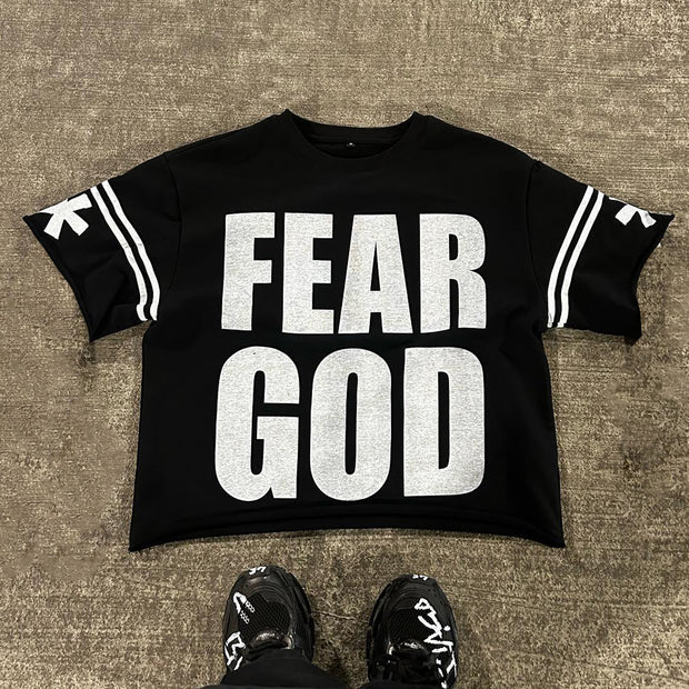Fear God Printed Casual Street T-Shirt