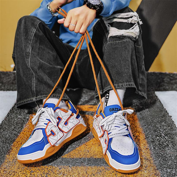 Zhangzi double shoe rope casual low-top flat shoes