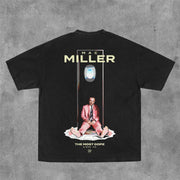 Simple Fashion Mac Miller Print Short Sleeve T-Shirt