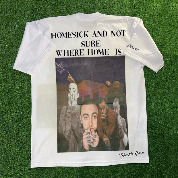 Wrong Star Homesick Print T-shirt