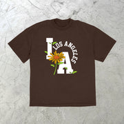 Street fashion brand Los Angeles short-sleeved T-shirt