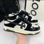 American retro cross retro moral training shoes ins style college high street trendy single shoes couple casual sneakers