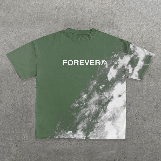 Forever Print Short Sleeve T-Shirt