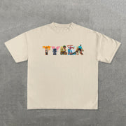 Tyler Words Print Short Sleeve T-Shirt