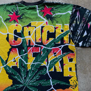 Marley rock print cotton T-shirt