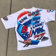 No.6 Racing Print Short Sleeve T-Shirt