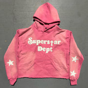 Supercar Lucky Star patch hoodie