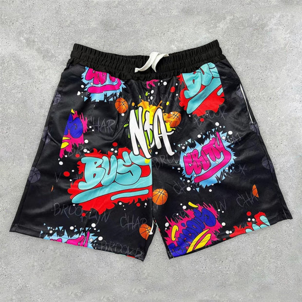 Personalized Street Style Casual Fashion Print Shorts