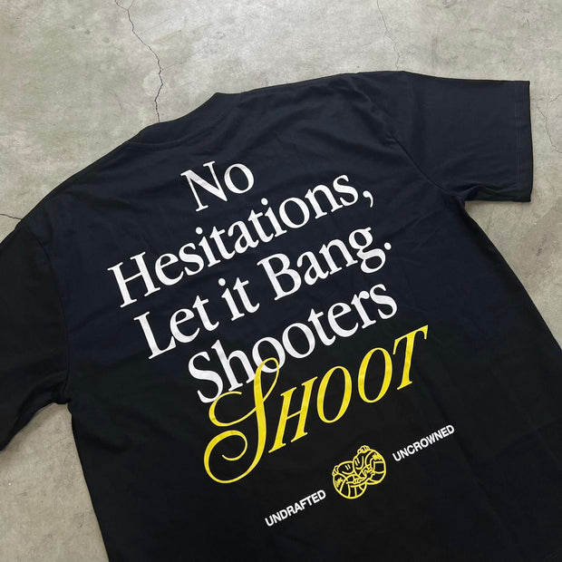 Shoot Print Casual Street Basketball T-Shirt