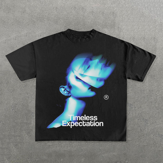 Timeless Expectation Print Short Sleeve T-Shirt