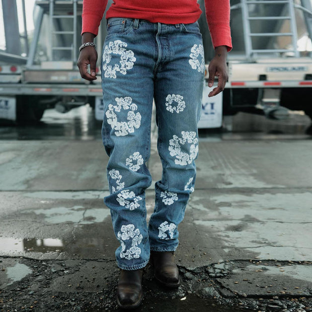 Retro Hip Hop Street Fashion Jeans