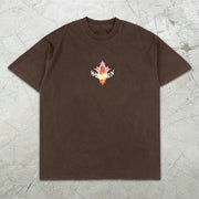 Virgin Mary graphic print short-sleeved T-shirt
