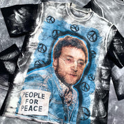 Pop music singer John Lennon printed T-shirt