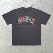 Tide brand printed street hip-hop T-shirt