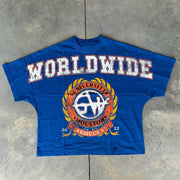Worldwide Print Short Sleeve T-Shirt