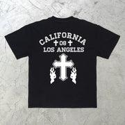 Retro trendy fashion Los Angeles T-shirt