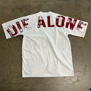 Die Alone printed casual street cotton T-shirt
