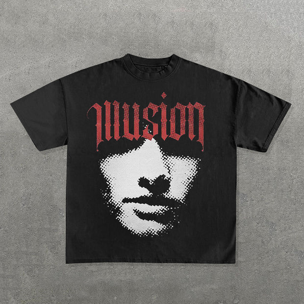 Musion Print Short Sleeve T-Shirt