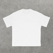 Dog Print Short Sleeve T-Shirt