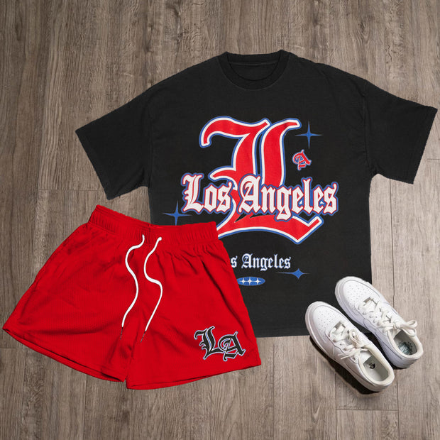 Personalized Los Angeles Print Two Piece Set