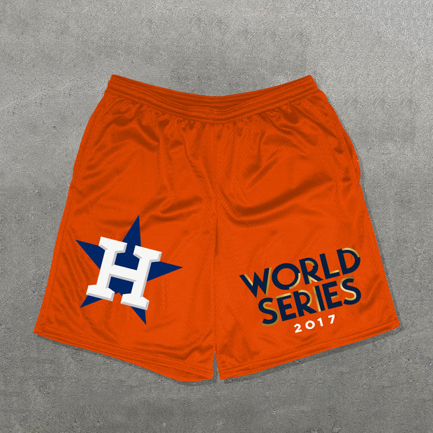 2017 World Series Print Mesh Shorts