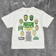 Boston Casual Street Basketball T-shirt