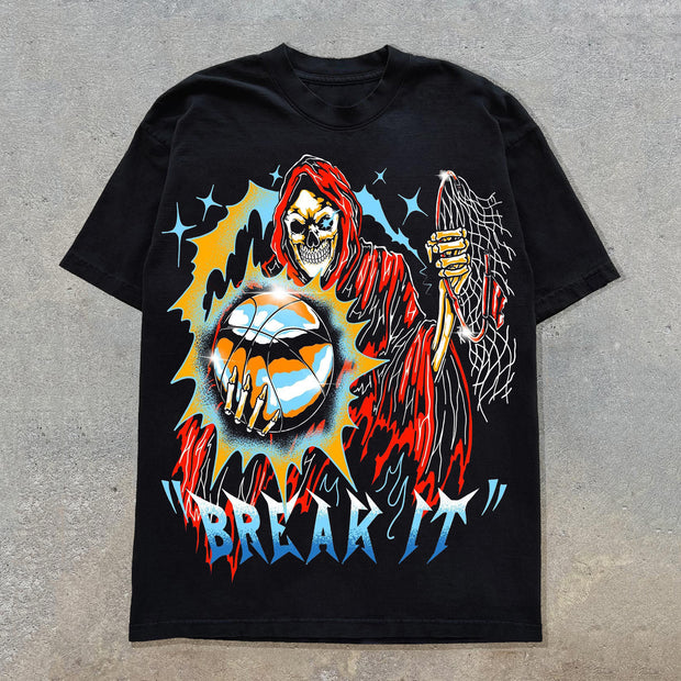 Break It Print Short Sleeve T-Shirt