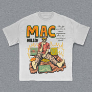 Personalized Mac Miller Print Short Sleeve T-Shirt