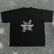 Anime Demon Print T-Shirt