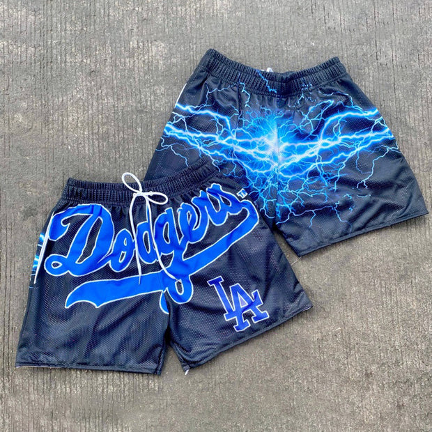 Fashionable and personalized sports lightning shorts