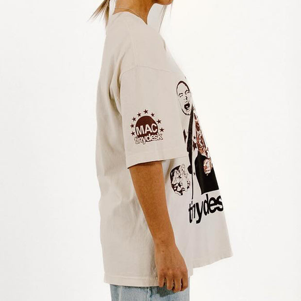 Rap star MAC print T-shirt