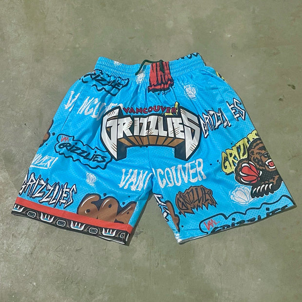 Grizzlies mesh shorts