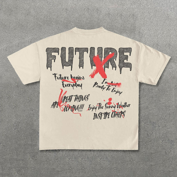 Future Print Short Sleeve T-Shirt