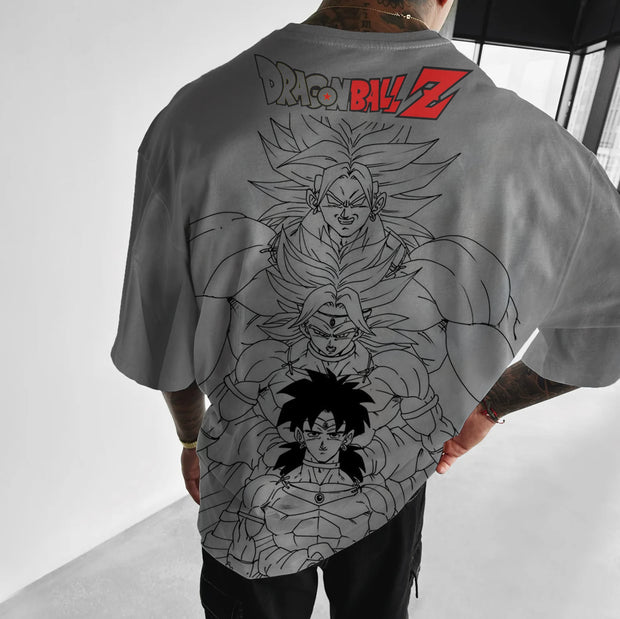 Anime Dragon Ball Z Printed T-Shirt