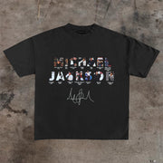 Michael Jackson loose short-sleeved T-shirt