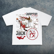 Casual Street Flying Jack Joint T-shirt