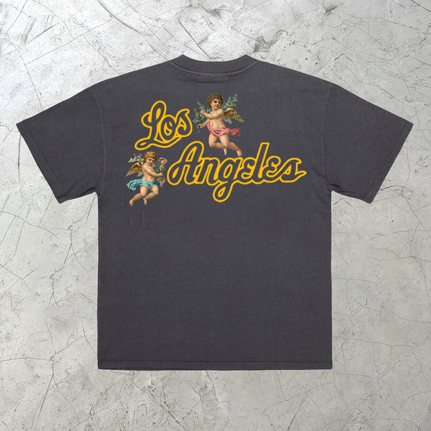 Trendy brand Los Angeles Angels short-sleeved T-shirt