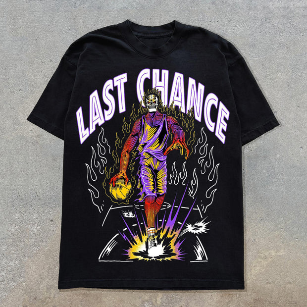 Last Chance Print Short Sleeve T-Shirt
