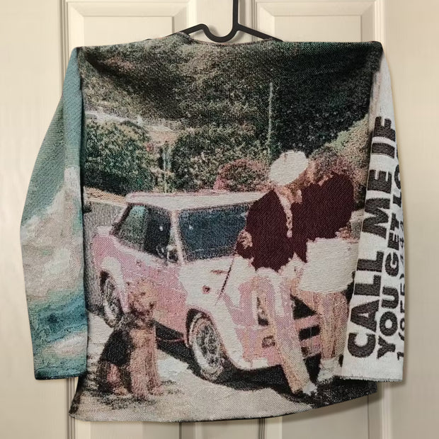 Retro Hip Hop Print Fashion Sweatshirt