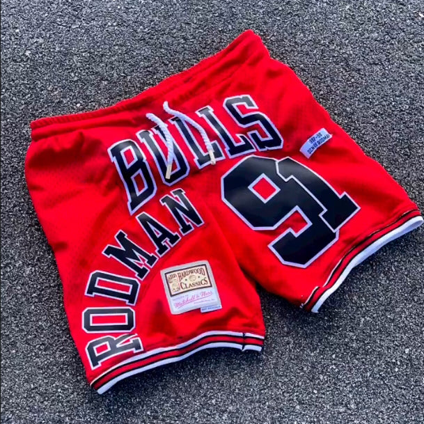NO.91 Casual Street Basketball Mesh Shorts