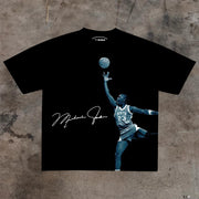 Michael Jordan Loose Printed T-shirt