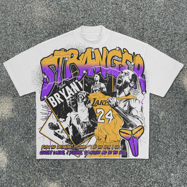 NO.24 Street Basketball Cotton T-shirt
