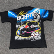 No.99 Racing Print Short Sleeve T-Shirt