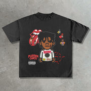 Rap star Playboi Carti printed T-shirt