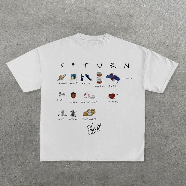 Personalized SZA Print Short Sleeve T-Shirt