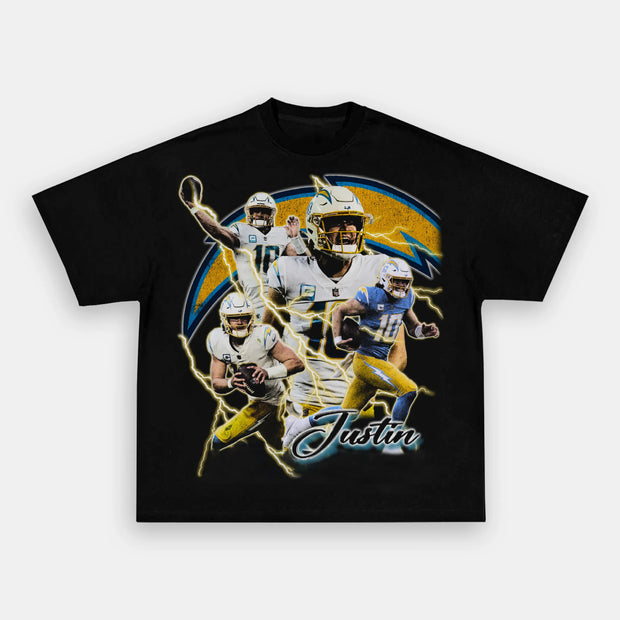 Retro hip-hop fashion brand printed short-sleeved T-shirt